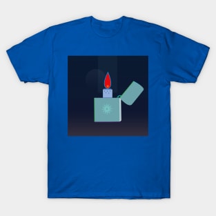 a lighter in the dark T-Shirt